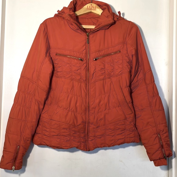 Prana - Orange powder puff jacket. - Picture 1 of 1